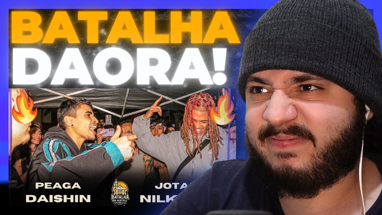 PEAGA E DAISHIN X JOTAPE E NILKNARF| PRIMEIRA FASE CHAVE B| BATALHA DA MATRIZ | ED 1 | REACT BAUEB