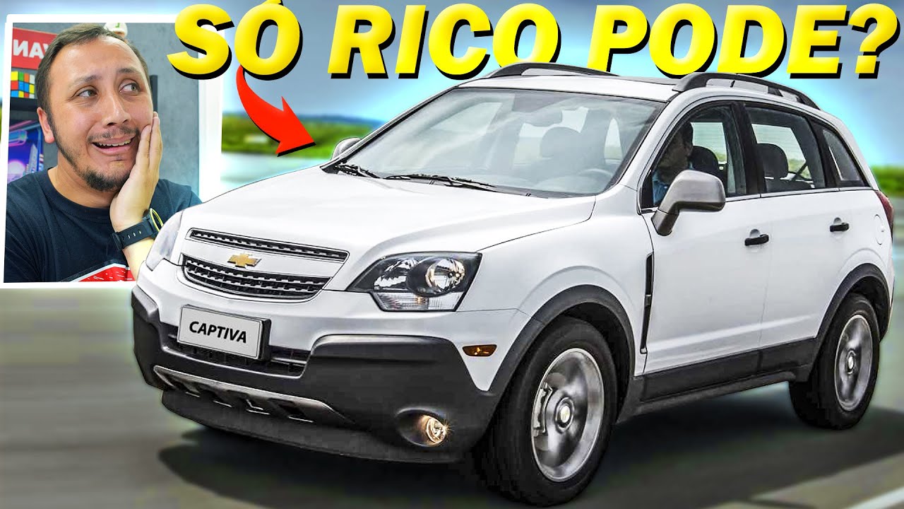 PENSE 2 VEZES ANTES de COMPRAR O CHEVROLET CAPTIVA BARATO
