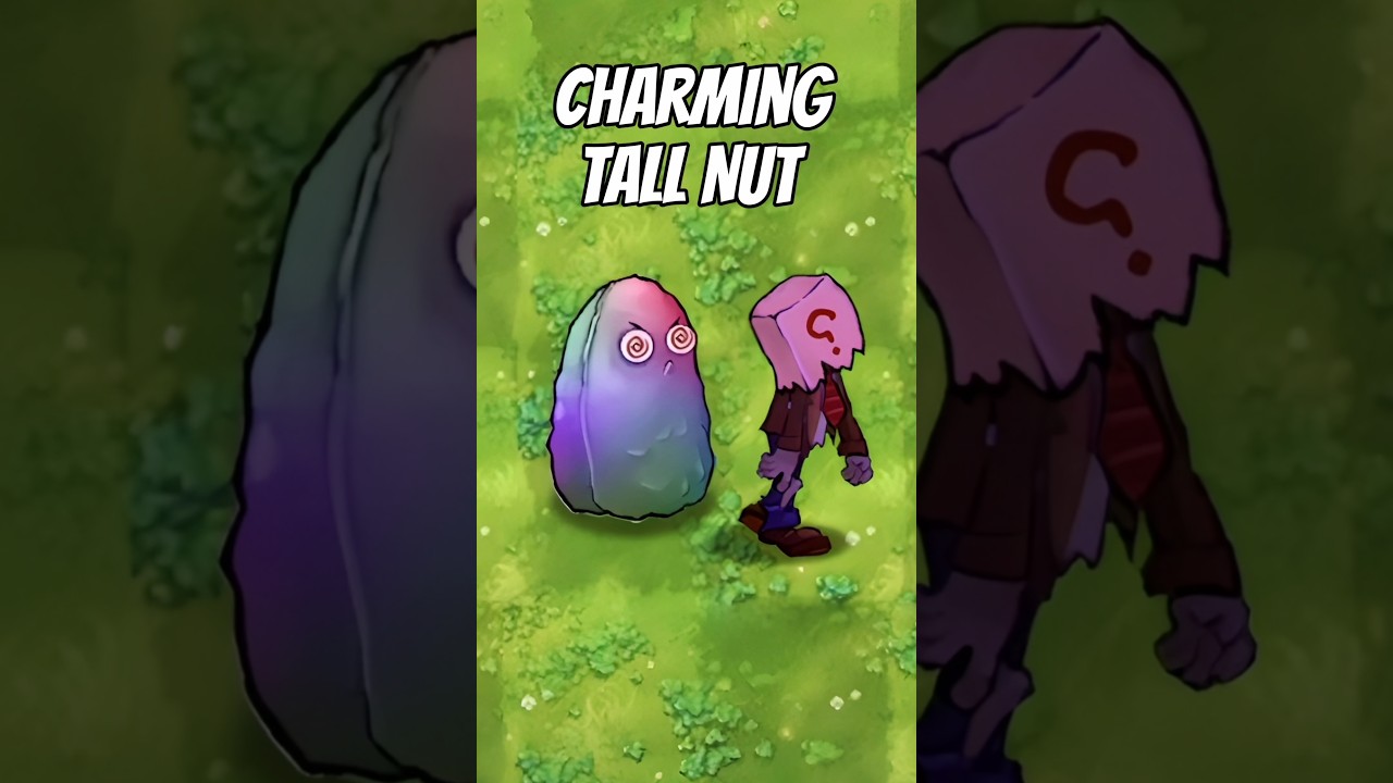 Charming Tall Nut Plants vs zombies fusion v3.0.1 #pvz #pvz2 #pvzmodmenu #pvzfusion #zombie