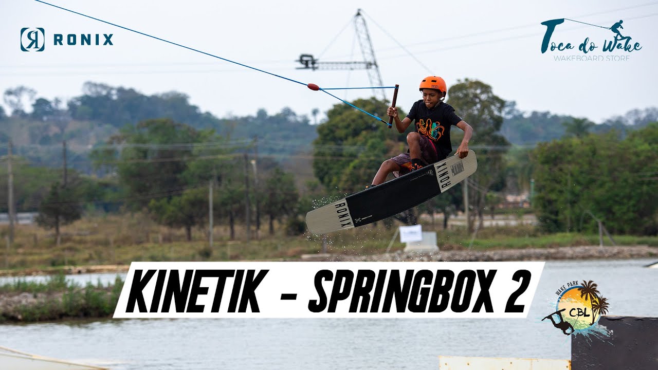 Test Ride - Kinetik Springbox 2 - com Rafael Viana (Minicowboy) - Wakeboard