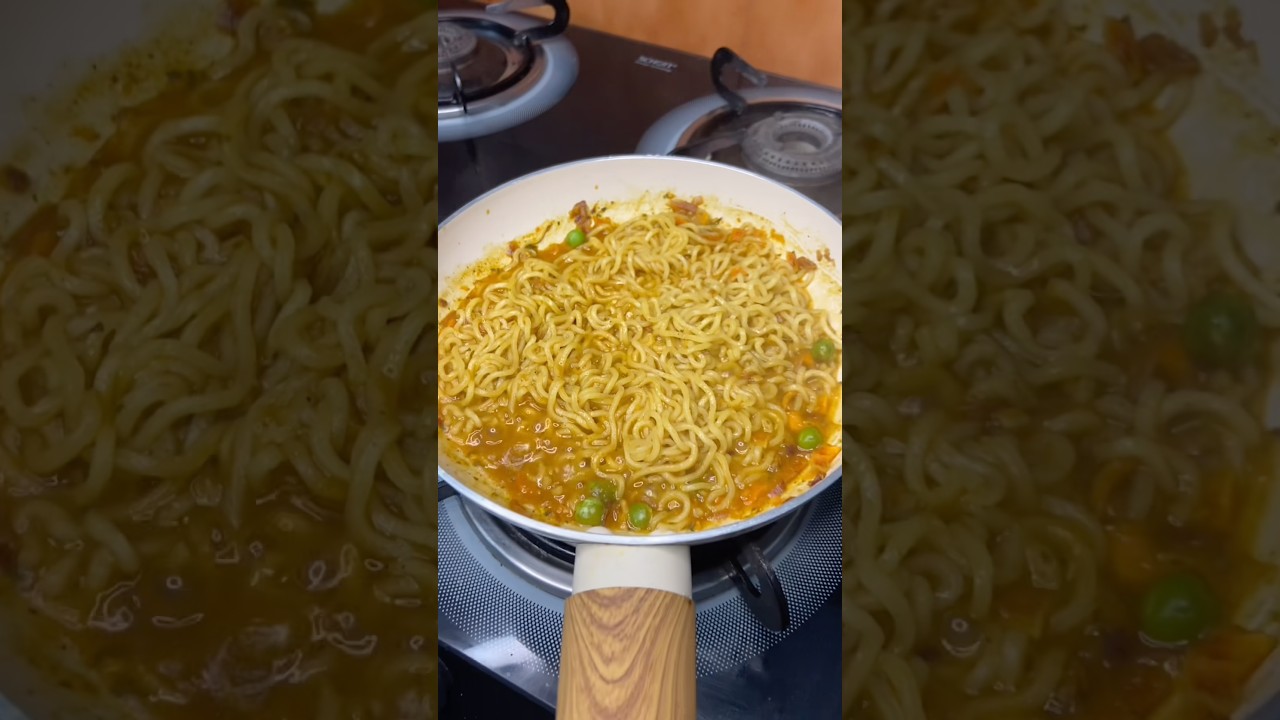 Let’s Try Maggi Atta Noodles 🍜🥵😍 #shorts #cvs #maggi #noodles