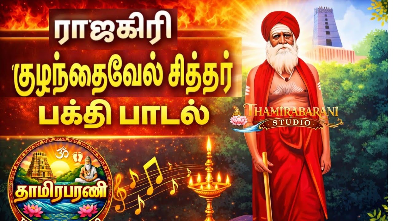 குழந்தைவேல் சித்தர் ராஜகிரி சுவாமிகள் – பக்தி பாடல் | Tamil Devotional Song