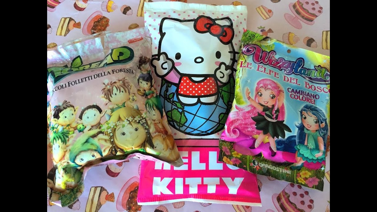 Scatola Magica #2 (blind bags): Toread, Wizzyland & Hello Kitty!
