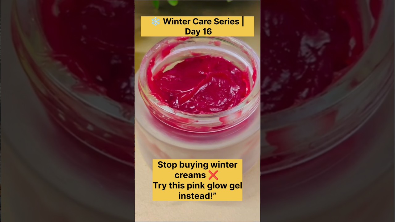 ❄️ Winter Care Series | Day 16❄️ Pink Winter Glow in 7 Days 💗❄️”
