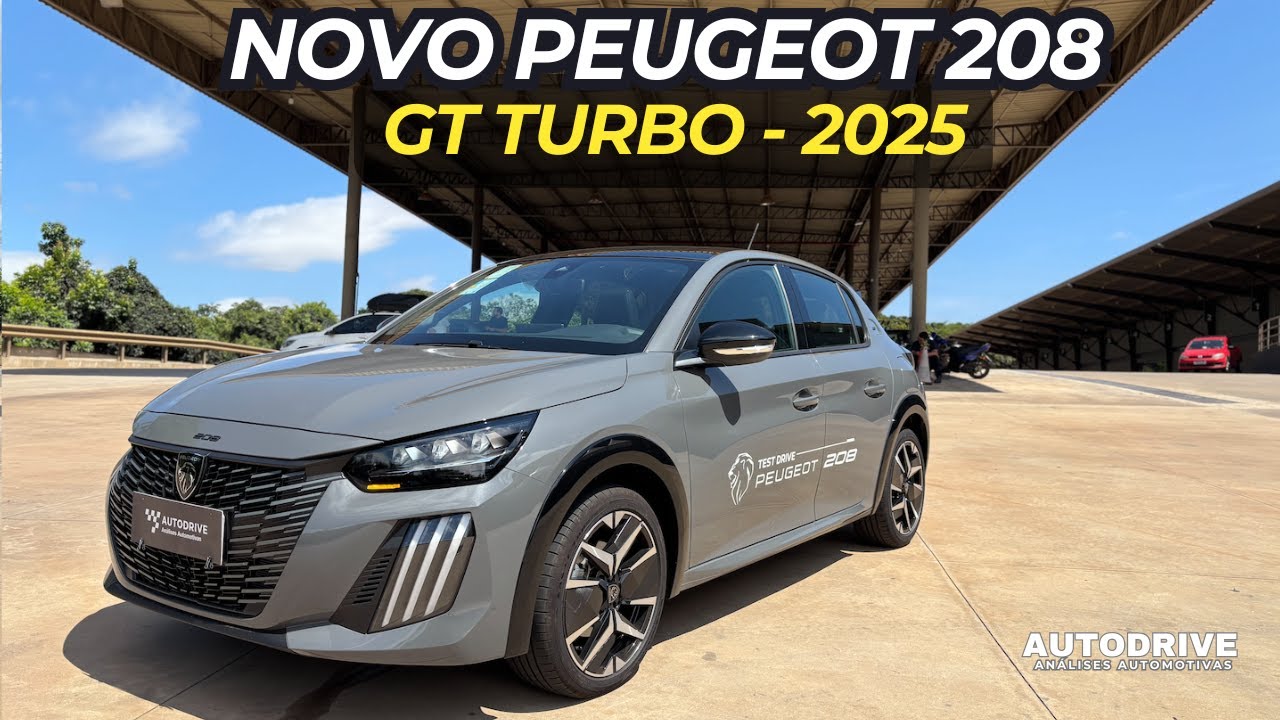 Análise NOVO PEUGEOT 208 GT 2025