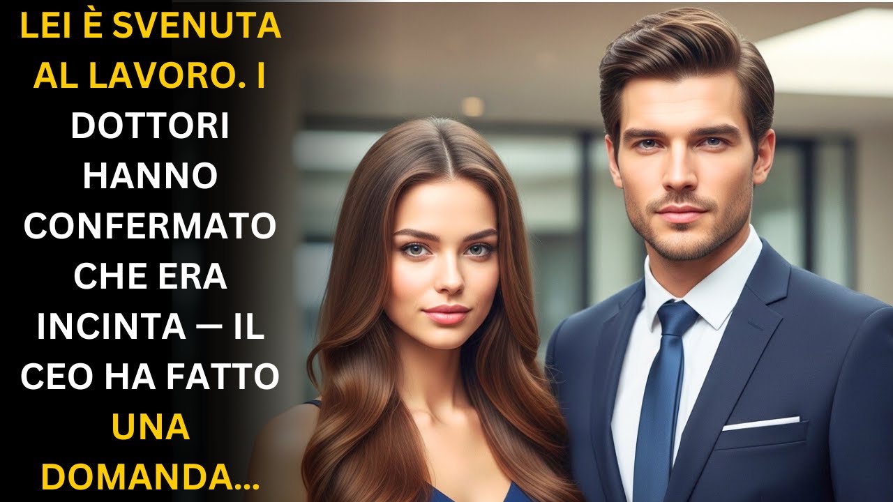 LEI È SVENUTA AL LAVORO. I DOTTORI HANNO CONFERMATO CHE ERA INCINTA — IL CEO HA FATTO UNA DOMANDA…