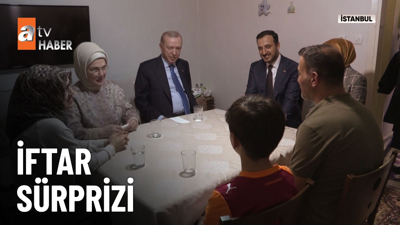Erdoğan çiftinden iftar sürprizi - atv Ana Haber 21 Şubat 2026