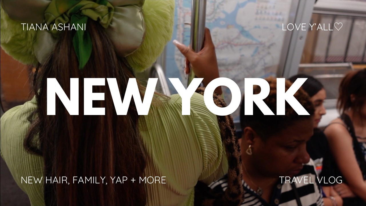 NYC VLOG ♡ Trip Prep, Good Convos + Exploring NYC | Tiana Ashani