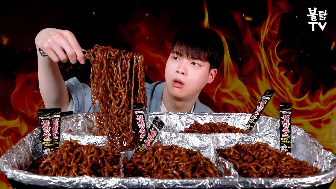 SUB) 불짜로니의 5봉 5입컷?! 아니 황금 비율 찾기였자나....;; [불닭타임]