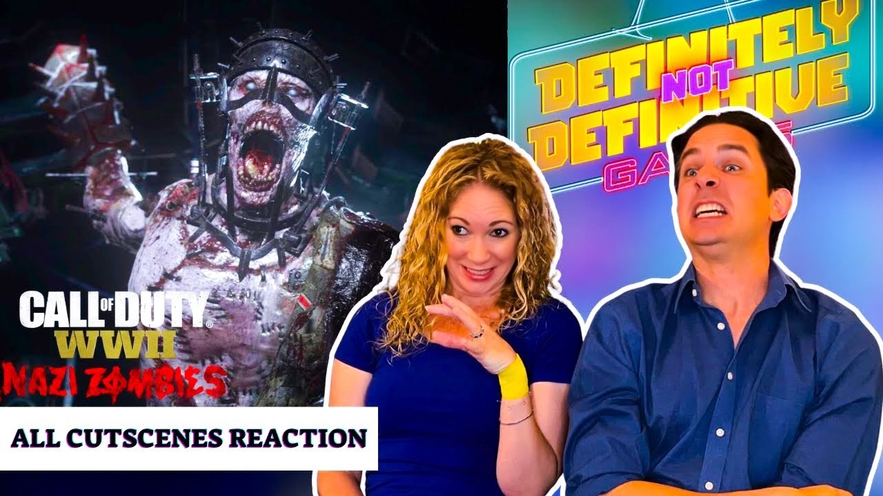 Call of Duty WWII Nazi Zombies All Cutscenes Reaction