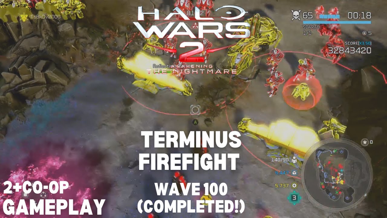 Halo Wars 2: Terminus Firefight - Pavium/Shipmaster | Wave 100 (Xbox Series S)