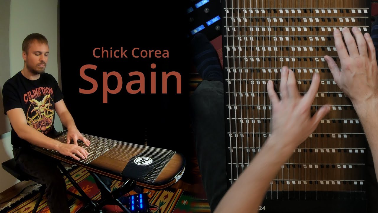 Chick Corea - Spain on the harpejji k24