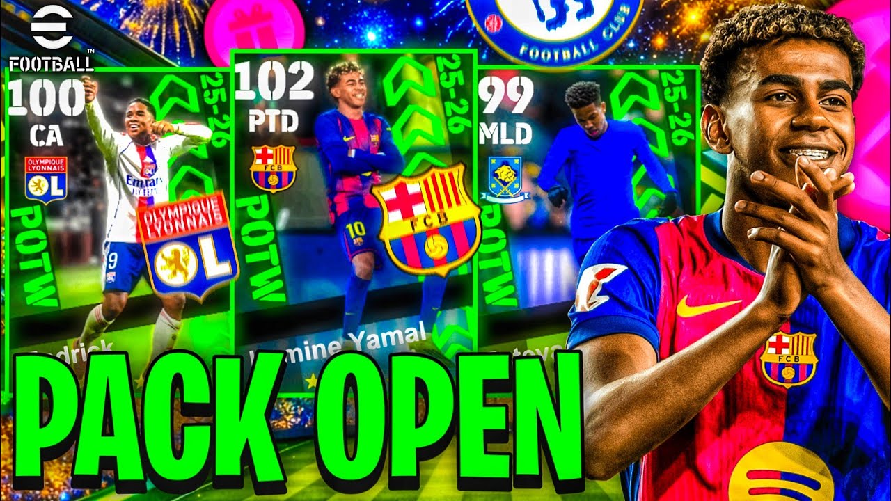 😱 MELHOR BOX DE POTW DA HISTÓRIA? PACK OPEN EM BUSCA DOS CRAQUES DA SEMANA NO EFOOTBALL 2026 MOBILE!