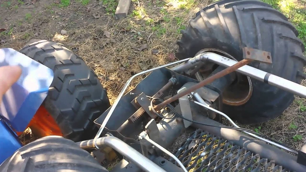 Craftsman 4x4 Mower Build Rear Setup Revamp, Fall Update, Playing Around On The Racer