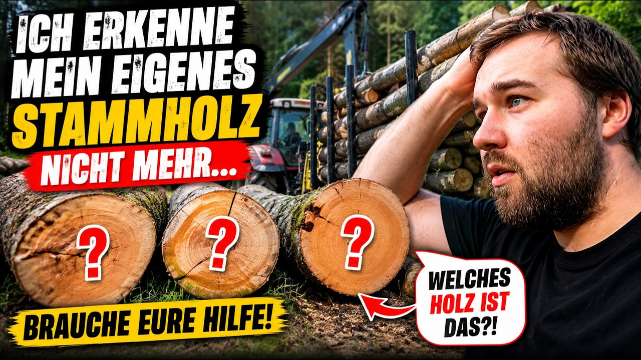 Ich erkenne mein eigenes Stammholz nicht mehr...