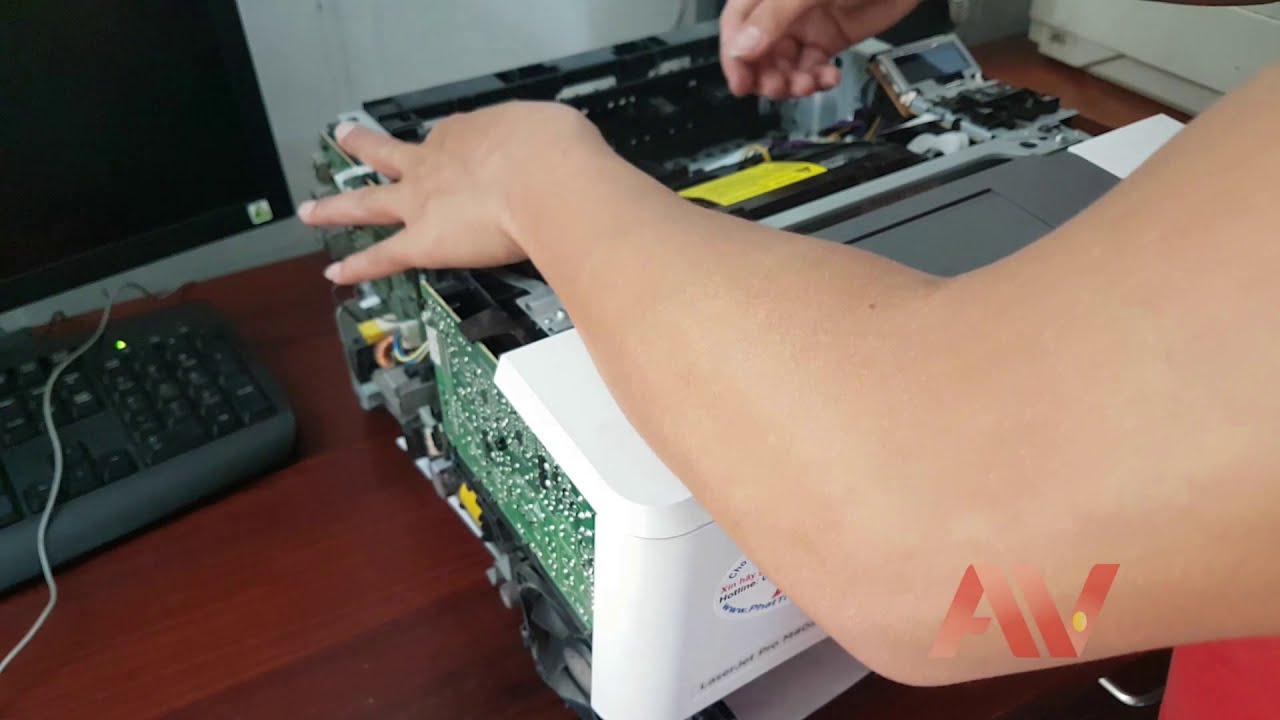 How to clean laser box, Instructions for replacing the HP LaserJet Pro M402dn optical box