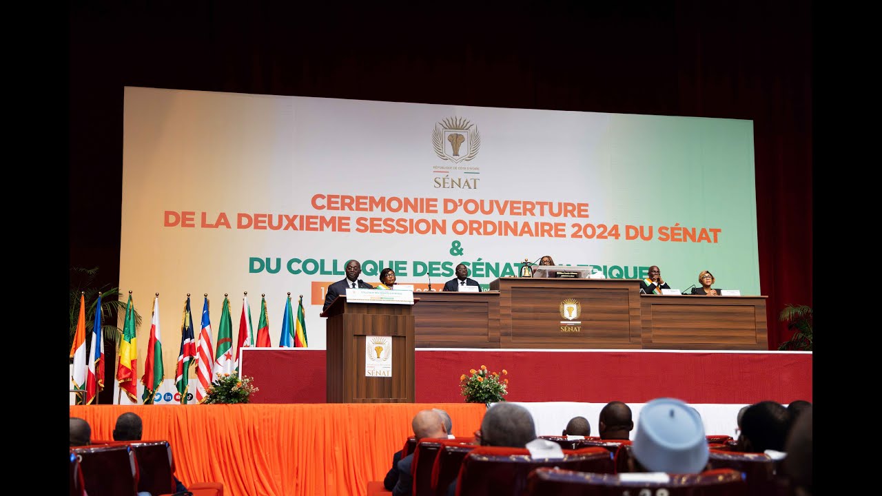 2e session ordinaire 2024 du Sénat et du colloque des Sénats d’Afrique, 10 octobre