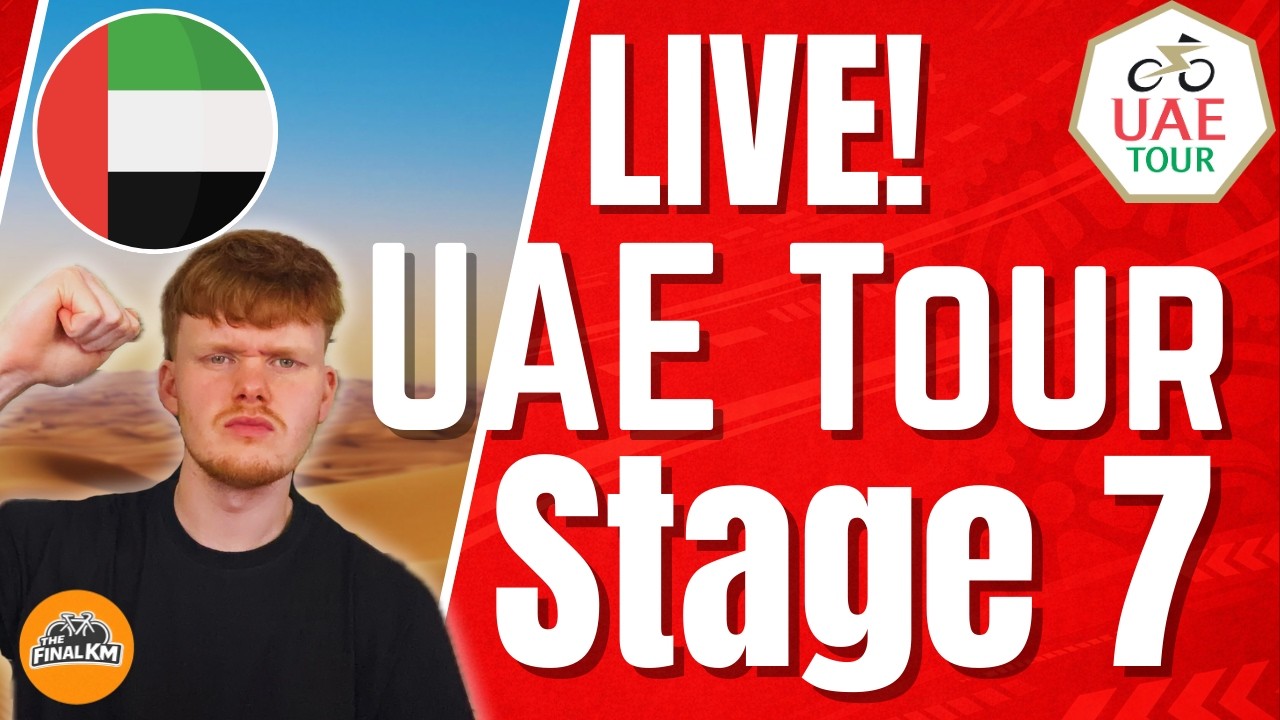 🔴Live UAE Tour Stage 7 Watchalong | The Final Km
