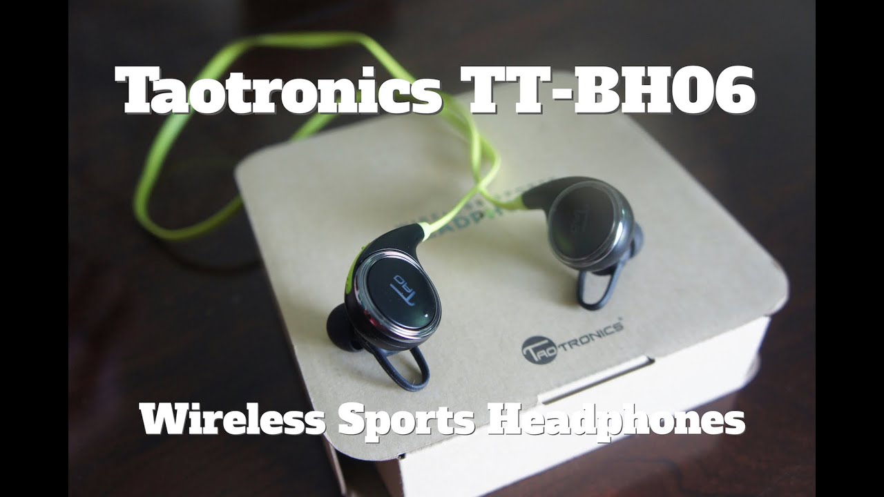 Taotronics TT-BH06 Bluetooth Wireless Sports Headphones Review Ratings
