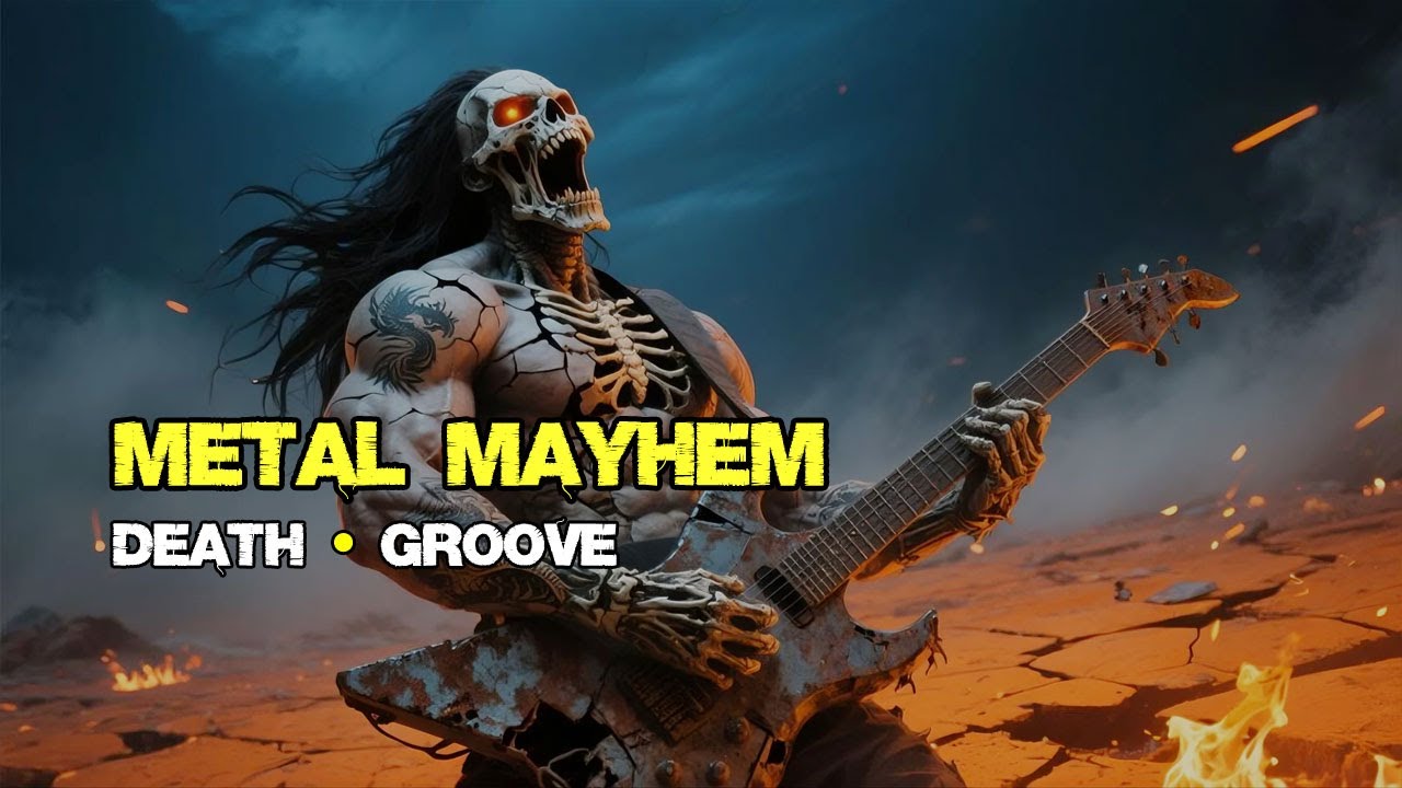 Mid-Tempo Metal Mayhem &ndash; Crushing Guitars & Relentless Bass | Death Metal 💀 Groove Metal