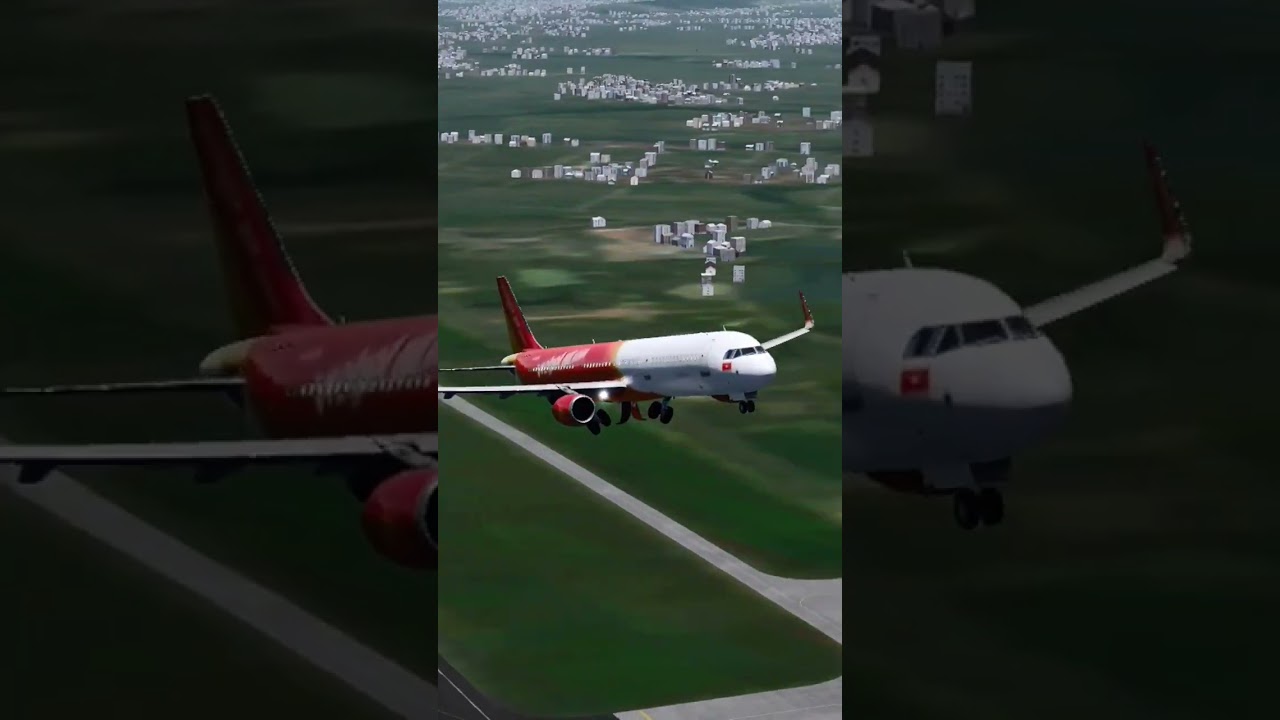 Vietjet Air A321-200 Takeoff From VVNB, Noibai Airport #aeroflyfsgobal