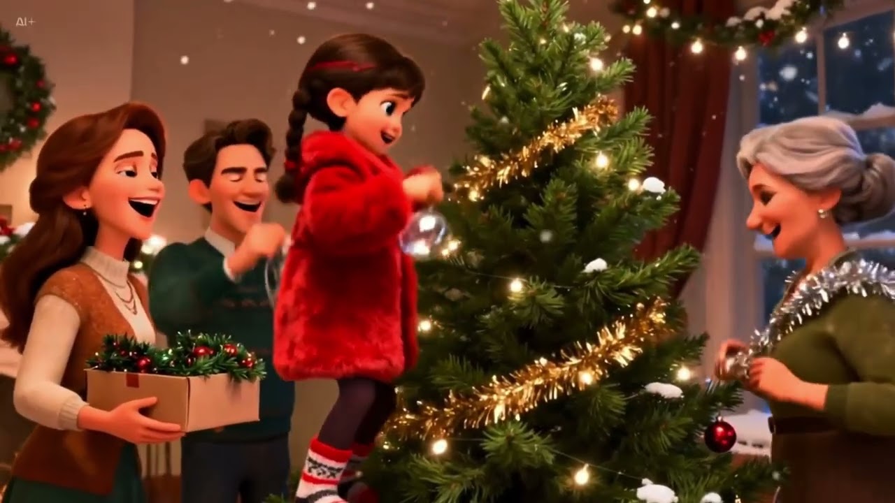 “My Little Christmas Tree” 🎄 The Cutest Holiday Song for Toddlers (Learn English!)