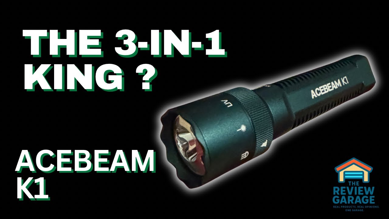 Acebeam K1 Review – A True 3-in-1 Utility Flashlight