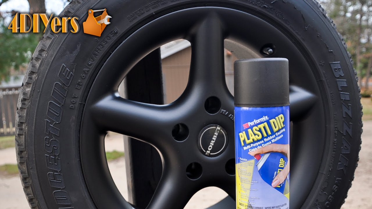 DIY: How to Plasti Dip Wheels
