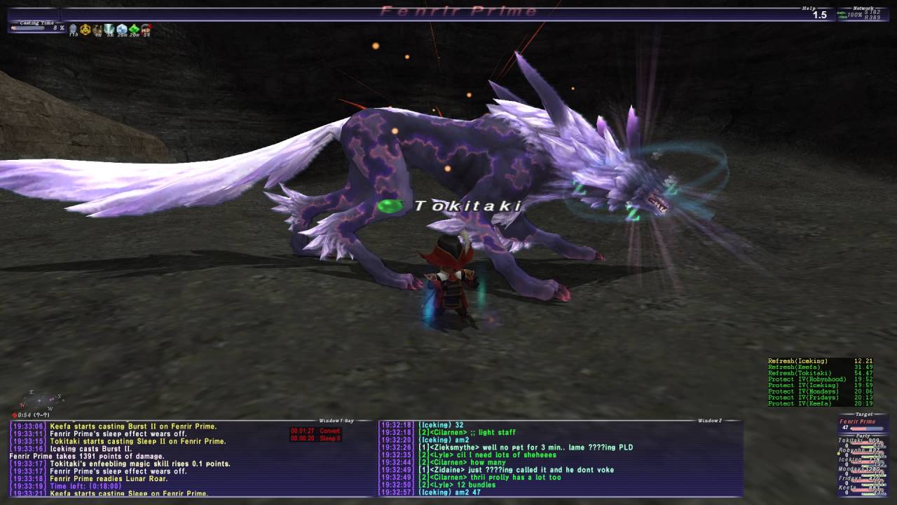Final Fantasy XI - The Moonlit Path [Fenrir Fight]