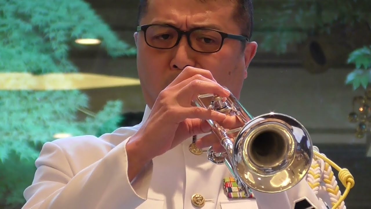 鎮魂の調べ「同期の桜～巡検ラッパ～海行かば」東郷の杜音楽祭｜海上自衛隊東京音楽隊