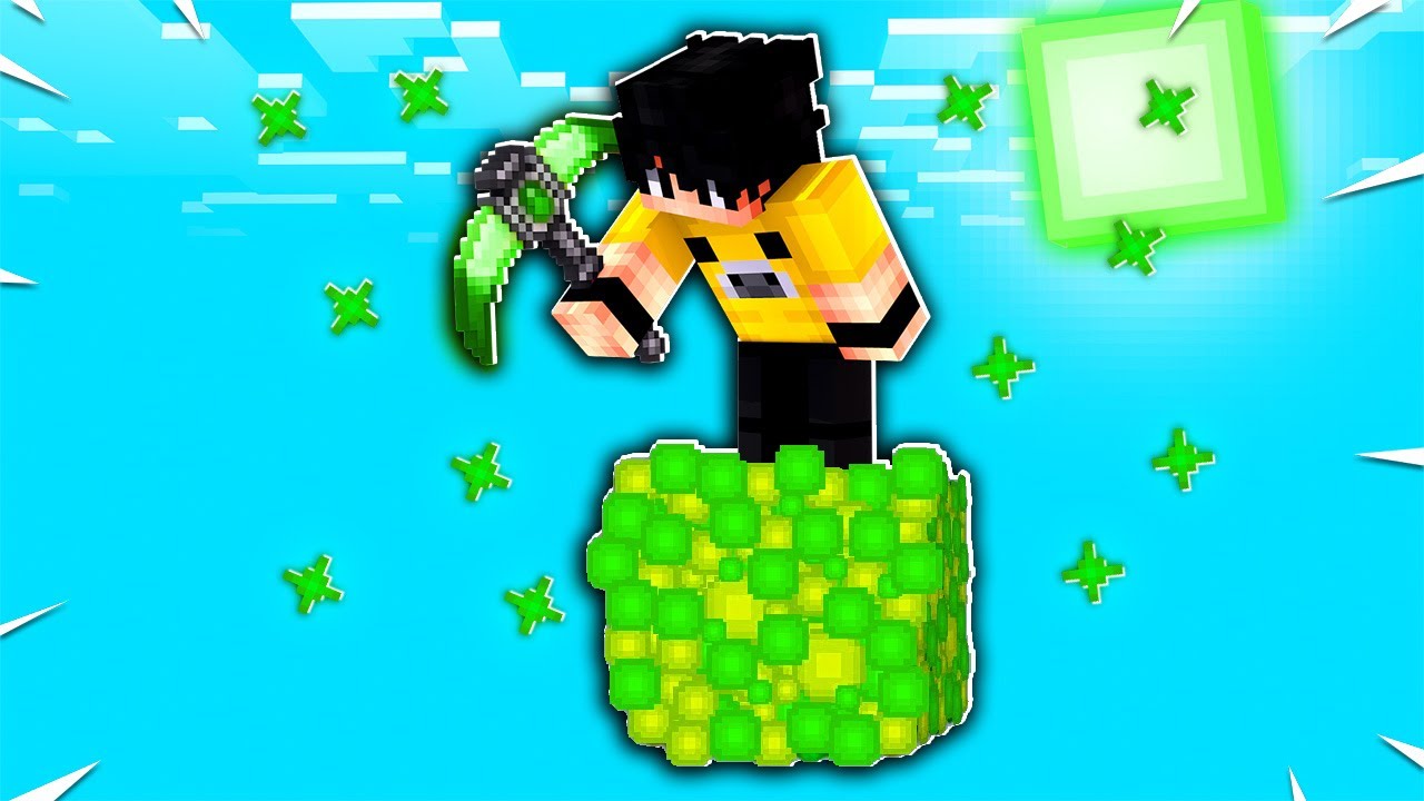 Minecraft'ta 1 BLOK XP'DE Hayatta Kalma!
