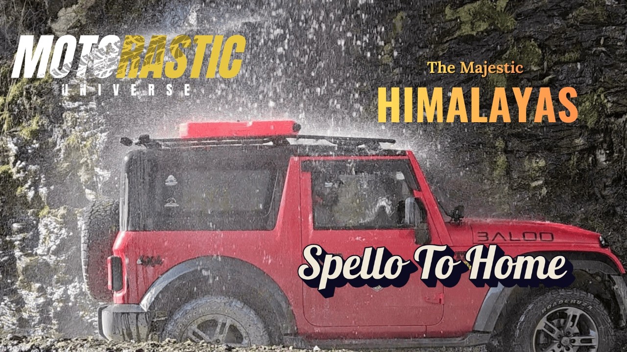 Last Ride from Spiti Valley 🏔️ | Spello to Gurgaon | Waterfall Wash & Farewell Moments