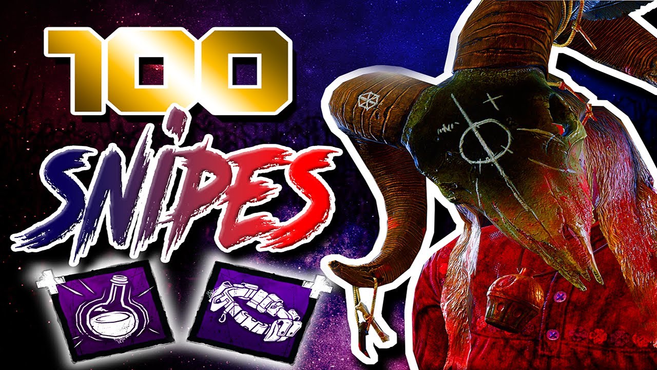 100 SNIPES MONTAGE | HIGH MMR HUNTRESS MAIN | Dead by Daylight