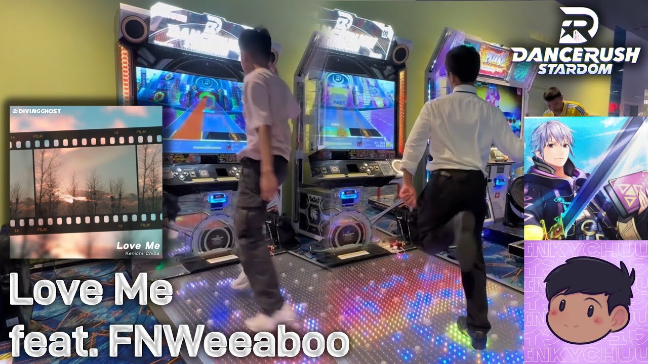 DANCERUSH: Love Me - Kenichi Chiba | Shuffling with @FNWeeaboo 