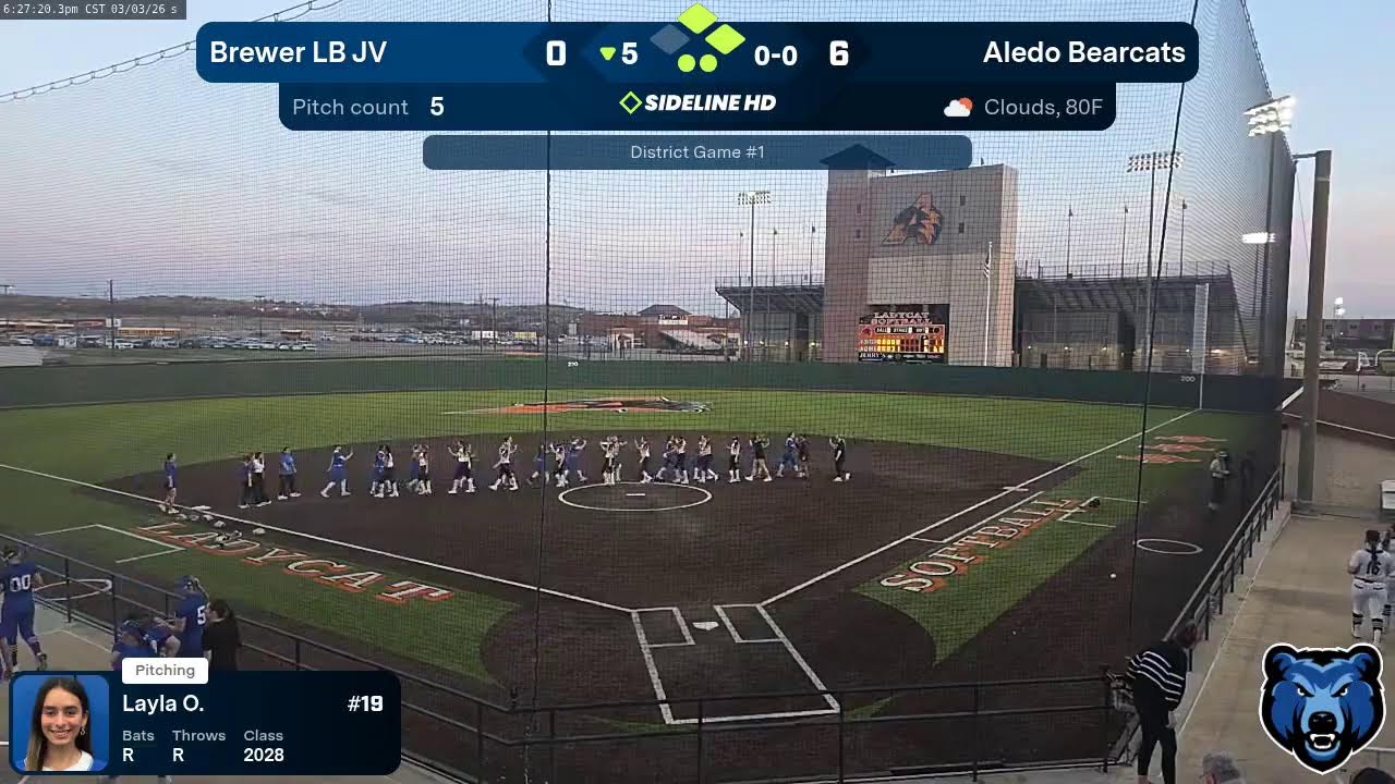 Brewer LB JV @ Aledo Bearcats (2026.03.03)