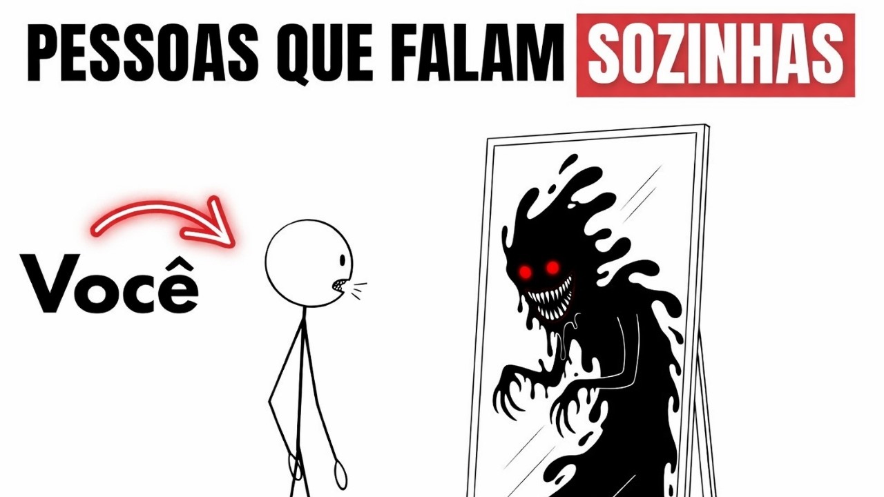 Por que Algumas PESSOAS Falam Sozinhas? | Psicologia