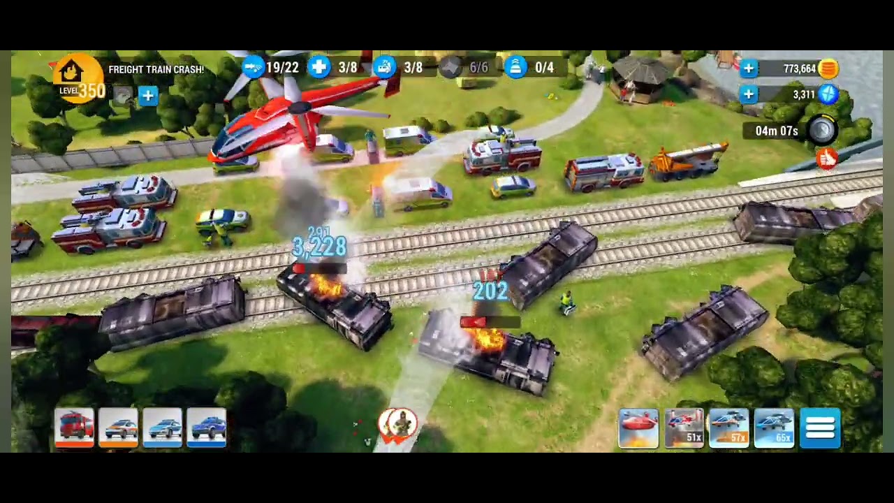 Freight Train Crash! Damaged Bridge Derails Train 🚆🌉💥 EMERGENCY HQ 2025 Rescue Mission @PlayByHan