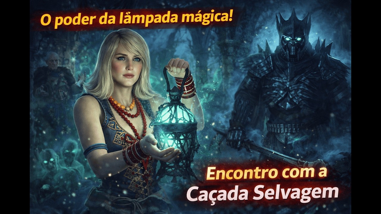THE WITCHER 3 – Caçada Selvagem nas Ruínas! ❄️ Lâmpada Mágica & O Mistério do Barão #13