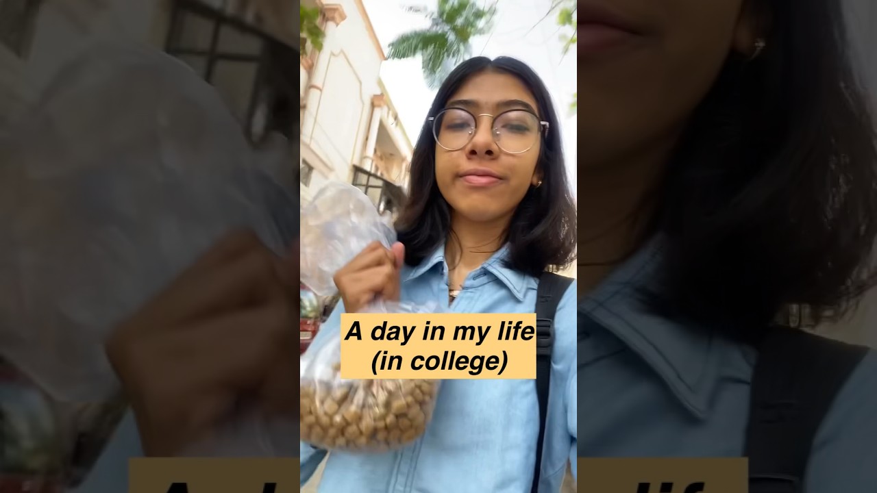 A day in my life in college ✨ Delhi University 💕 #shorts #college #adayinmylife