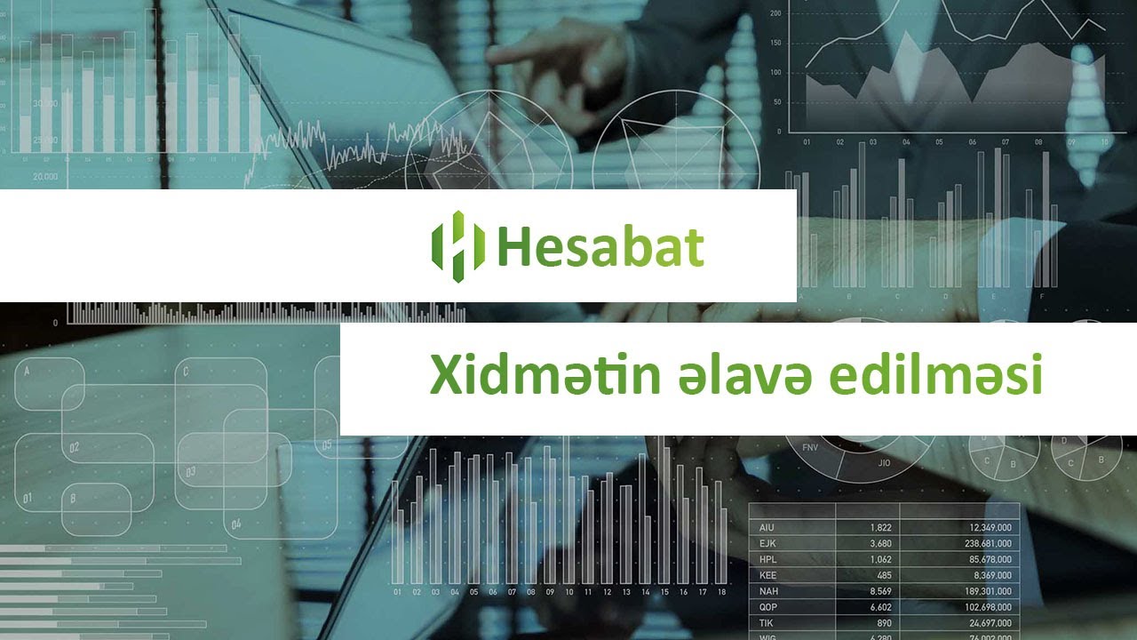 Hesabat.Az - Xidmətin əlavə edilməsi