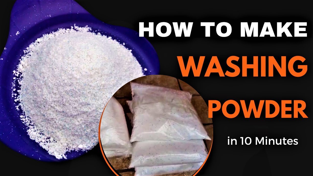 HOW TO MAKE WASHING POWDER THAT BRIGHTENS CLOTHES FOR SALE