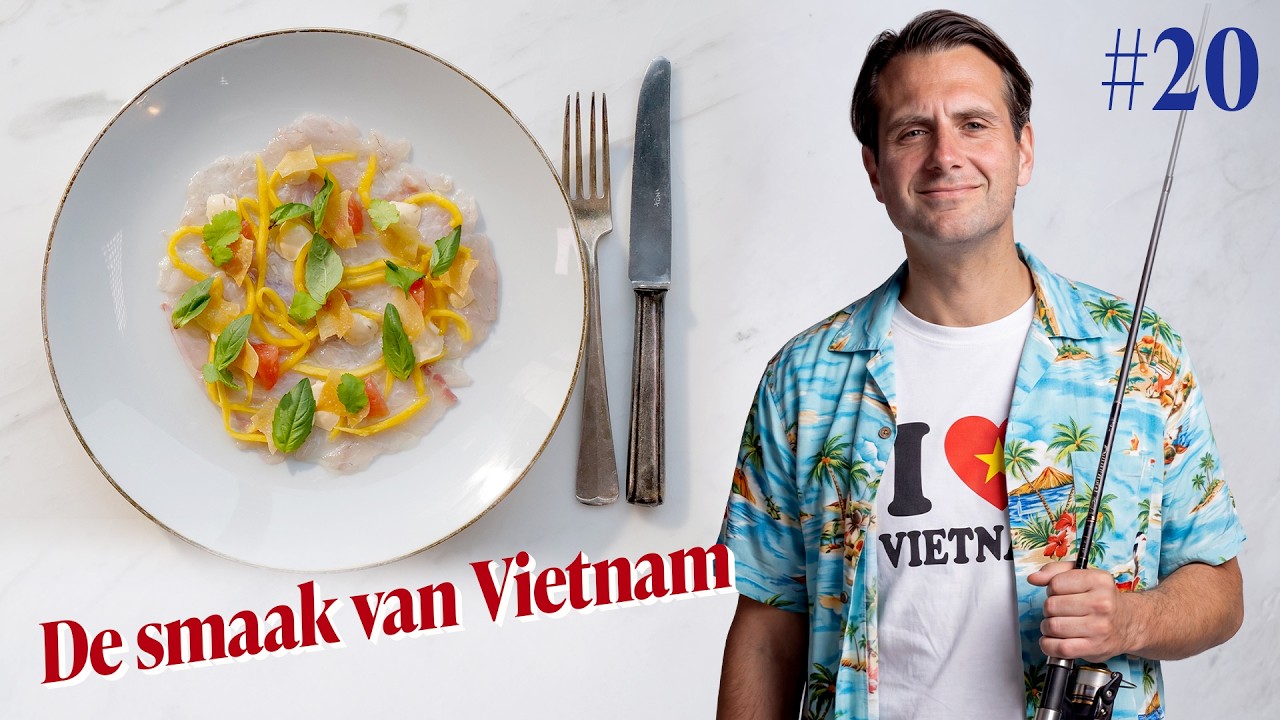 Vietnamese zeebaars carpaccio - Tobi&rsquo;s Eetclub