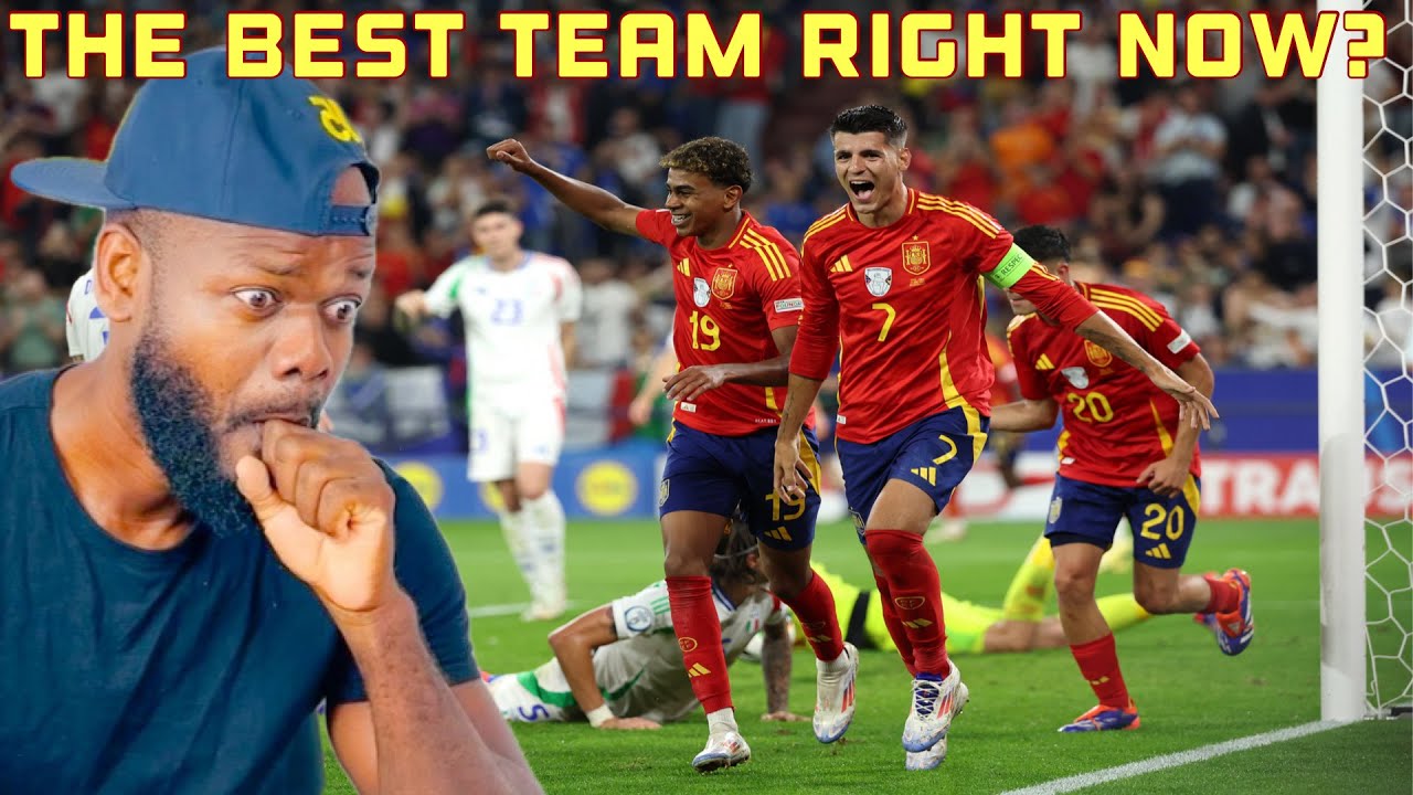 MASTER CLASS BY LA ROJA | SPAIN VS ITALY EUROS REACTION