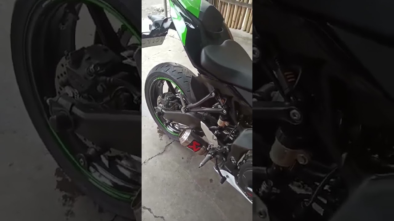 Kawasaki zx25r akra gp exhaust