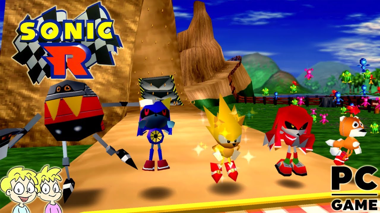 Sonic R - Super Sonic Playthrough - PC Game #BennyBros🎮