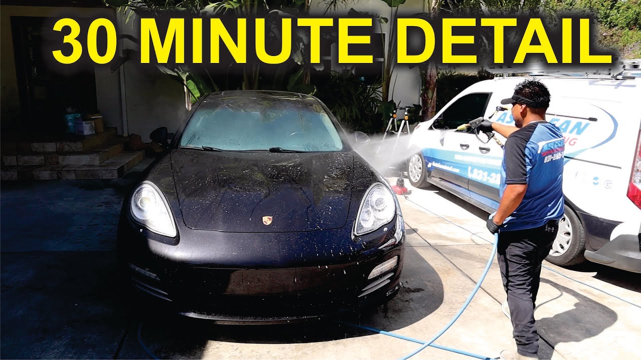 How I Do My 30 Minute Details - Fast Clean Mobile Detailing