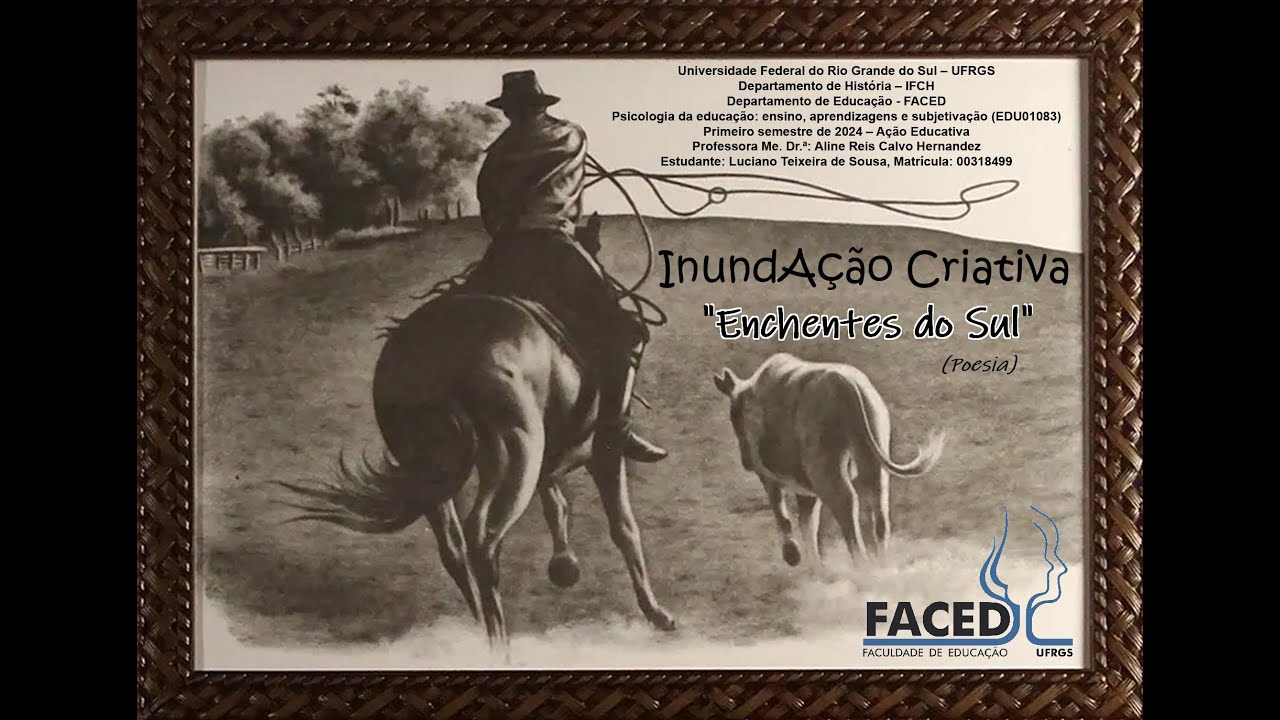 “Enchentes do Sul” – Lu Sousa (2024) / Milonga de poesia
