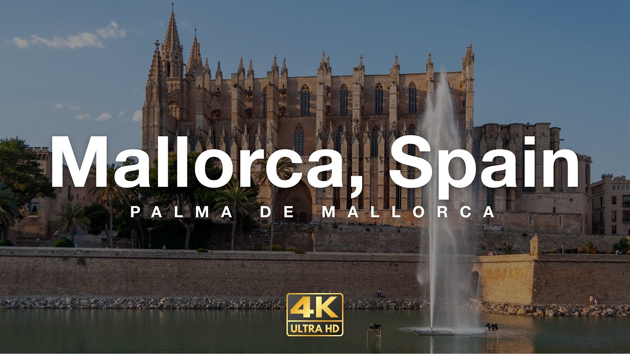 Palma de Mallorca, Spain 🇪🇸 / Summer Walking (4K UHD)