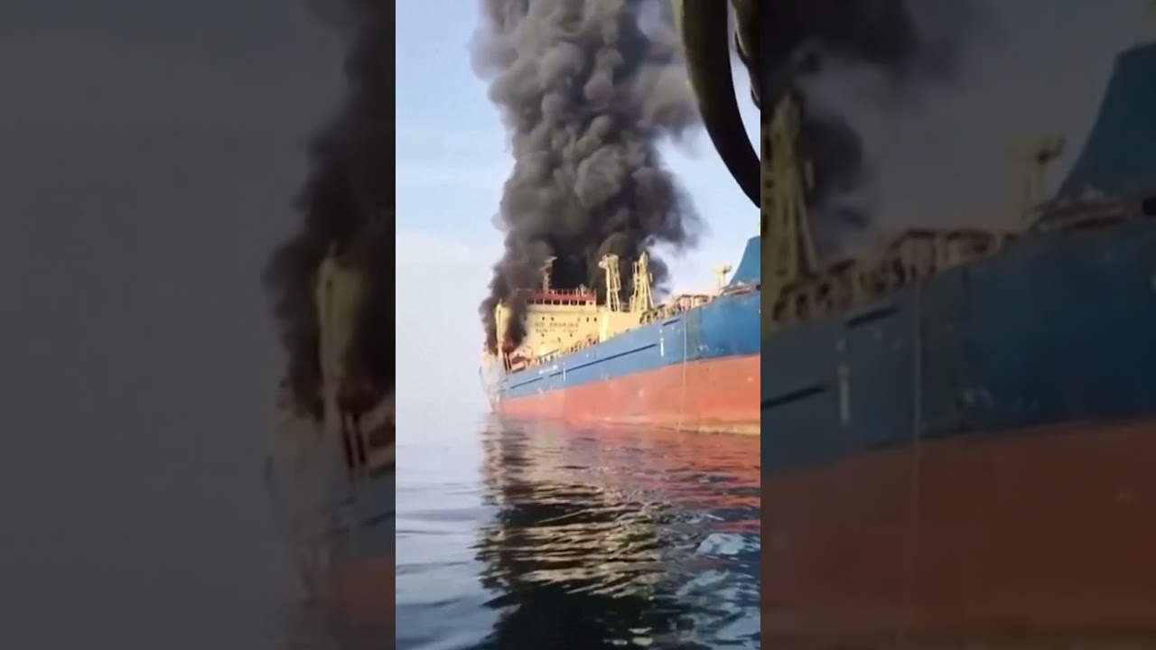 US-Sanctioned Oil Tanker Attacked Off Oman CoastInjuring Four People