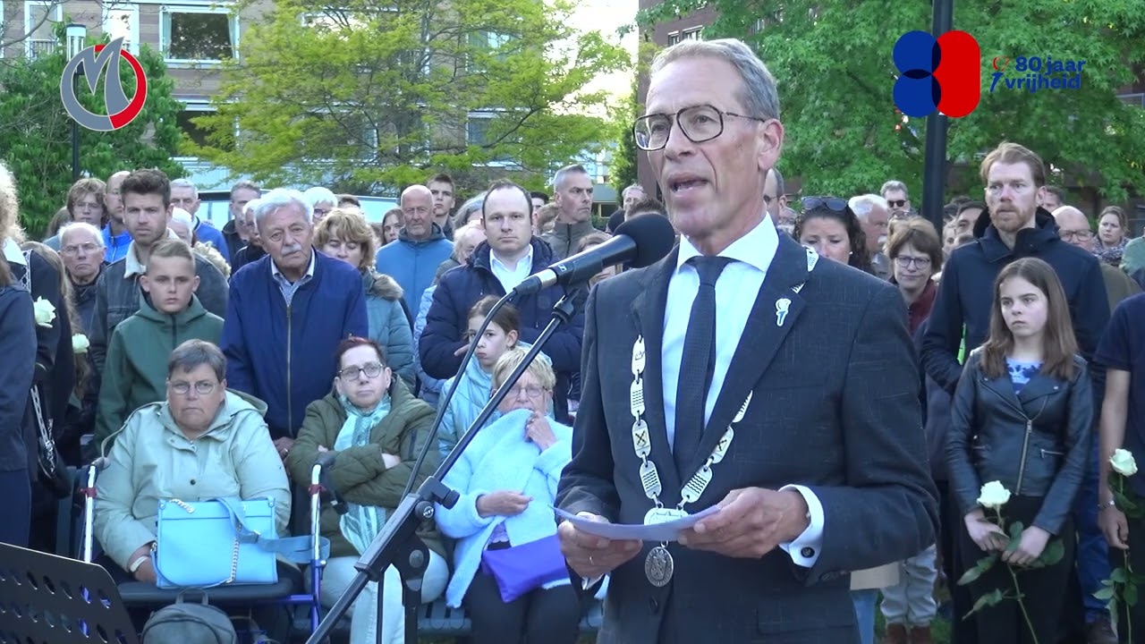 4 mei 2025 Dodenherdenking in Sliedrecht